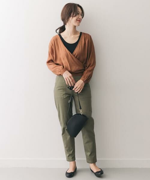 URBAN RESEARCH DOORS / アーバンリサーチ ドアーズ シャツ・ブラウス | カシュクールブラウス∴ | 詳細9