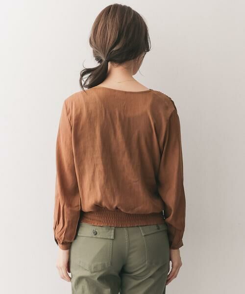 URBAN RESEARCH DOORS / アーバンリサーチ ドアーズ シャツ・ブラウス | カシュクールブラウス∴ | 詳細12