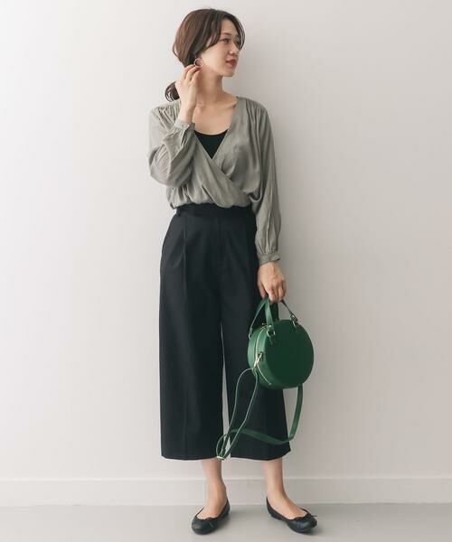 URBAN RESEARCH DOORS / アーバンリサーチ ドアーズ シャツ・ブラウス | カシュクールブラウス∴ | 詳細16