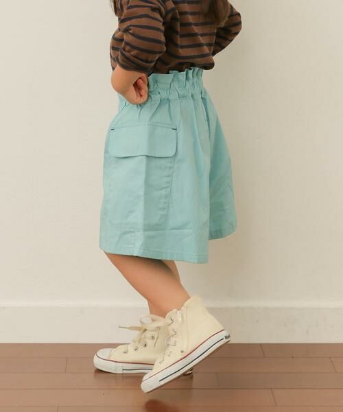 URBAN RESEARCH DOORS / アーバンリサーチ ドアーズ その他パンツ | アウトポケットフレアキュロット(KIDS)∴ | 詳細2