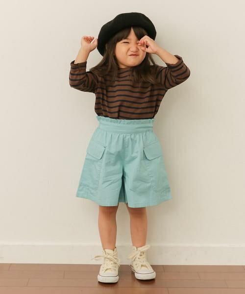 URBAN RESEARCH DOORS / アーバンリサーチ ドアーズ その他パンツ | アウトポケットフレアキュロット(KIDS)∴ | 詳細3
