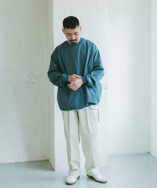 URBAN RESEARCH DOORS / アーバンリサーチ ドアーズ Tシャツ | 『吸水速乾/イージーケア/接触冷感』クイックドライ ワッフルメッシュロングスリーブTシャツ | 詳細12