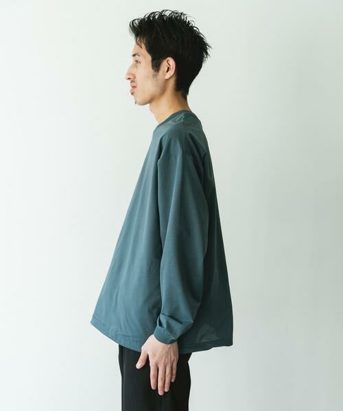 URBAN RESEARCH DOORS / アーバンリサーチ ドアーズ Tシャツ | 『吸水速乾/イージーケア/接触冷感』クイックドライ ワッフルメッシュロングスリーブTシャツ | 詳細14