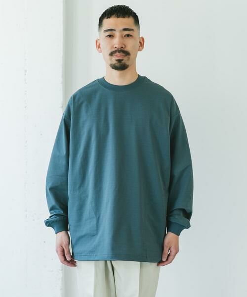 URBAN RESEARCH DOORS / アーバンリサーチ ドアーズ Tシャツ | 『吸水速乾/イージーケア/接触冷感』クイックドライ ワッフルメッシュロングスリーブTシャツ | 詳細16