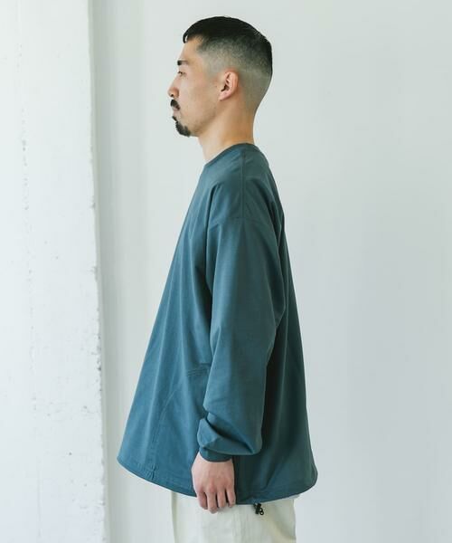 URBAN RESEARCH DOORS / アーバンリサーチ ドアーズ Tシャツ | 『吸水速乾/イージーケア/接触冷感』クイックドライ ワッフルメッシュロングスリーブTシャツ | 詳細17