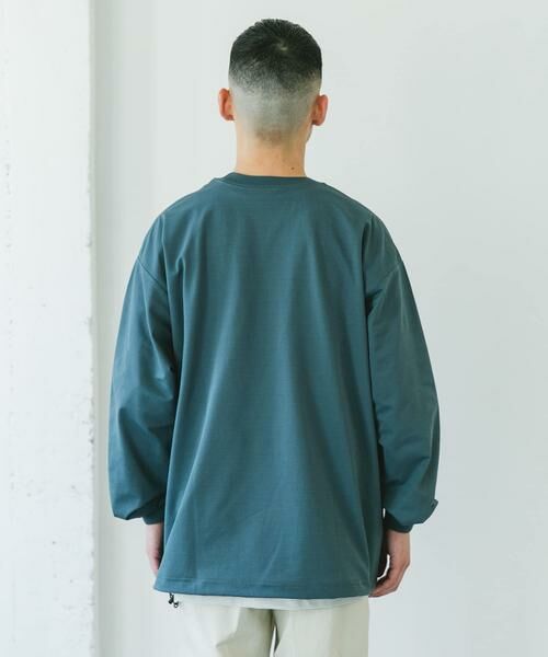 URBAN RESEARCH DOORS / アーバンリサーチ ドアーズ Tシャツ | 『吸水速乾/イージーケア/接触冷感』クイックドライ ワッフルメッシュロングスリーブTシャツ | 詳細18