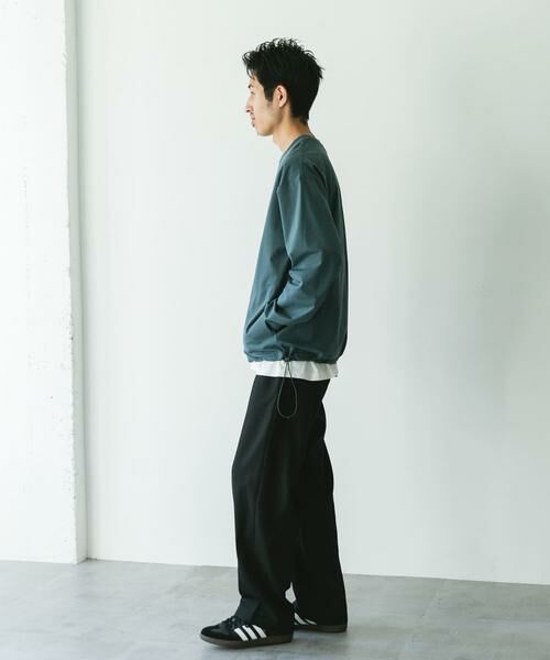 URBAN RESEARCH DOORS / アーバンリサーチ ドアーズ Tシャツ | 『吸水速乾/イージーケア/接触冷感』クイックドライ ワッフルメッシュロングスリーブTシャツ | 詳細5