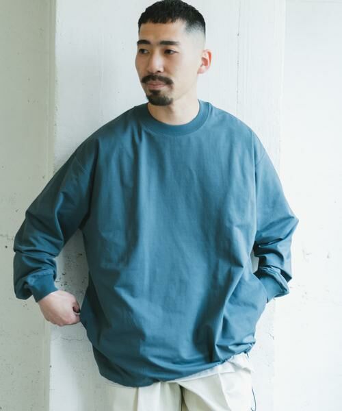 URBAN RESEARCH DOORS / アーバンリサーチ ドアーズ Tシャツ | 『吸水速乾/イージーケア/接触冷感』クイックドライ ワッフルメッシュロングスリーブTシャツ | 詳細8