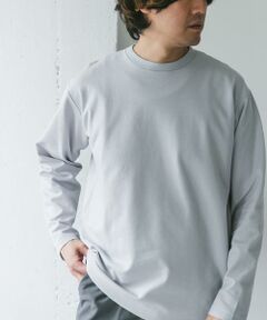 URBAN RESEARCH DOORS / アーバンリサーチ ドアーズ Tシャツ | 『イージーケア』ポンチ ロングスリーブ Tシャツ