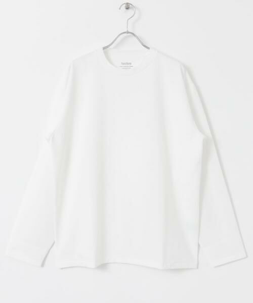 URBAN RESEARCH DOORS / アーバンリサーチ ドアーズ Tシャツ | 『イージーケア』ポンチ ロングスリーブ Tシャツ | 詳細7