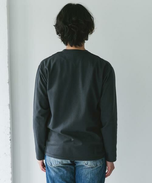 URBAN RESEARCH DOORS / アーバンリサーチ ドアーズ Tシャツ | 『イージーケア』ポンチ ロングスリーブ Tシャツ | 詳細18