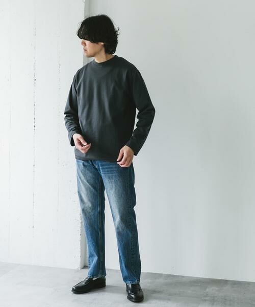 URBAN RESEARCH DOORS / アーバンリサーチ ドアーズ Tシャツ | 『イージーケア』ポンチ ロングスリーブ Tシャツ | 詳細15