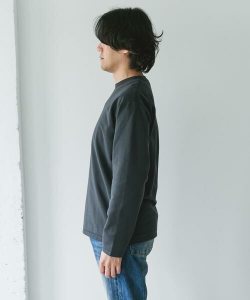 URBAN RESEARCH DOORS / アーバンリサーチ ドアーズ Tシャツ | 『イージーケア』ポンチ ロングスリーブ Tシャツ | 詳細17