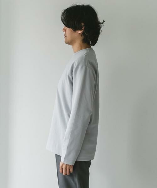 URBAN RESEARCH DOORS / アーバンリサーチ ドアーズ Tシャツ | 『イージーケア』ポンチ ロングスリーブ Tシャツ | 詳細28