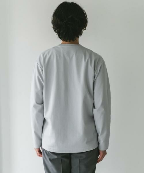 URBAN RESEARCH DOORS / アーバンリサーチ ドアーズ Tシャツ | 『イージーケア』ポンチ ロングスリーブ Tシャツ | 詳細29
