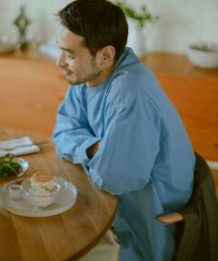 URBAN RESEARCH DOORS / アーバンリサーチ ドアーズ シャツ・ブラウス | シルクブレンド ロングスリーブバンドカラーシャツ