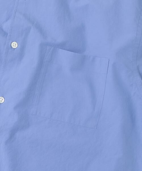 URBAN RESEARCH DOORS / アーバンリサーチ ドアーズ シャツ・ブラウス | シルクブレンド ロングスリーブバンドカラーシャツ | 詳細24