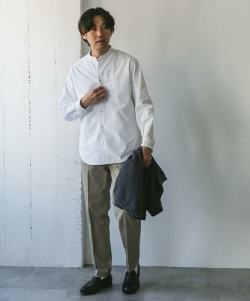 URBAN RESEARCH DOORS / アーバンリサーチ ドアーズ シャツ・ブラウス | オックスバンドカラーシャツ | 詳細6