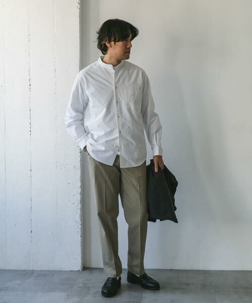 URBAN RESEARCH DOORS / アーバンリサーチ ドアーズ シャツ・ブラウス | オックスバンドカラーシャツ | 詳細7