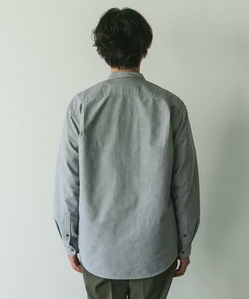 URBAN RESEARCH DOORS / アーバンリサーチ ドアーズ シャツ・ブラウス | オックスバンドカラーシャツ | 詳細21