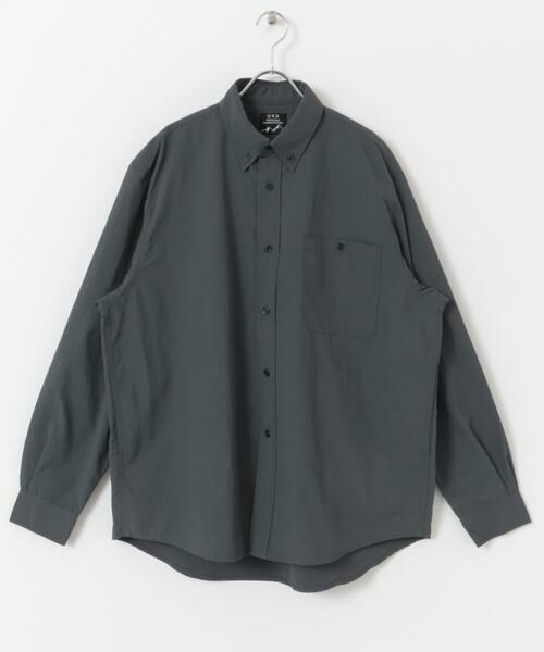 URBAN RESEARCH DOORS / アーバンリサーチ ドアーズ シャツ・ブラウス | ナイロンタッサー ボタンダウンロングスリーブシャツ | 詳細24