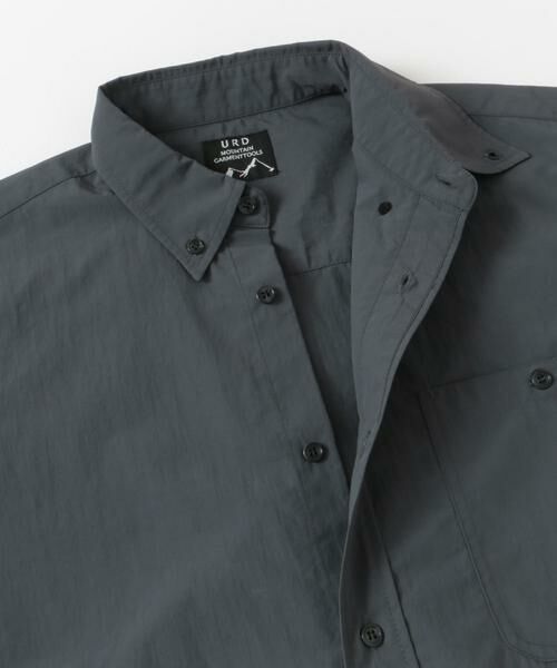 URBAN RESEARCH DOORS / アーバンリサーチ ドアーズ シャツ・ブラウス | ナイロンタッサー ボタンダウンロングスリーブシャツ | 詳細25