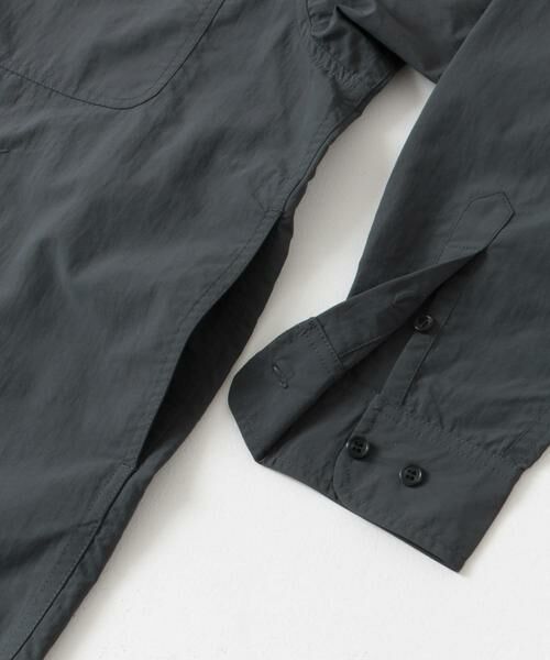 URBAN RESEARCH DOORS / アーバンリサーチ ドアーズ シャツ・ブラウス | ナイロンタッサー ボタンダウンロングスリーブシャツ | 詳細26