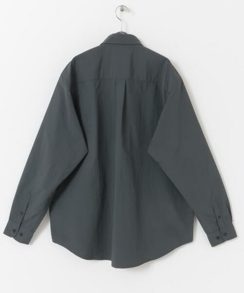 URBAN RESEARCH DOORS / アーバンリサーチ ドアーズ シャツ・ブラウス | ナイロンタッサー ボタンダウンロングスリーブシャツ | 詳細27