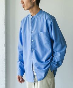 URBAN RESEARCH DOORS / アーバンリサーチ ドアーズ シャツ・ブラウス | 『WEB/一部店舗限定サイズ』『吸水速乾』セオアルファバンドカラーロングスリーブシャツ