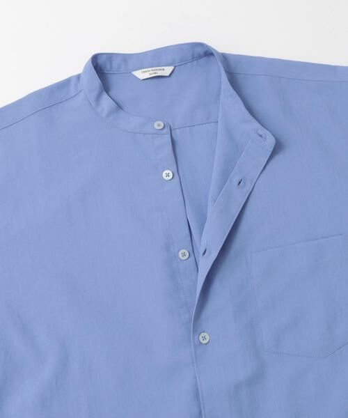 URBAN RESEARCH DOORS / アーバンリサーチ ドアーズ シャツ・ブラウス | 『WEB/一部店舗限定サイズ』『吸水速乾』セオアルファバンドカラーロングスリーブシャツ | 詳細11