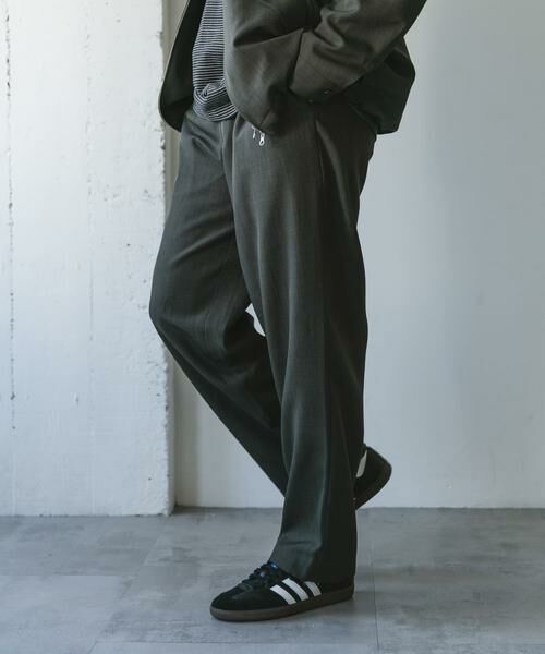 URBAN RESEARCH DOORS / アーバンリサーチ ドアーズ その他パンツ | 『吸水速乾』セオアルファワイドテーパードトラウザー | 詳細2