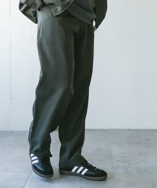 URBAN RESEARCH DOORS / アーバンリサーチ ドアーズ その他パンツ | 『吸水速乾』セオアルファワイドテーパードトラウザー | 詳細4