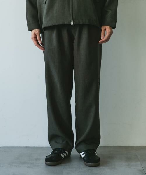 URBAN RESEARCH DOORS / アーバンリサーチ ドアーズ その他パンツ | 『吸水速乾』セオアルファワイドテーパードトラウザー | 詳細7