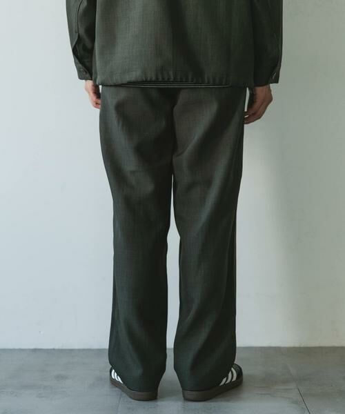 URBAN RESEARCH DOORS / アーバンリサーチ ドアーズ その他パンツ | 『吸水速乾』セオアルファワイドテーパードトラウザー | 詳細9
