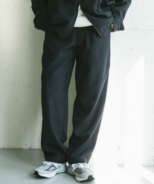 URBAN RESEARCH DOORS / アーバンリサーチ ドアーズ その他パンツ | 『吸水速乾』セオアルファワイドテーパードトラウザー | 詳細12
