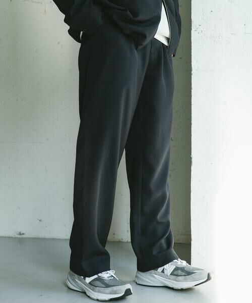 URBAN RESEARCH DOORS / アーバンリサーチ ドアーズ その他パンツ | 『吸水速乾』セオアルファワイドテーパードトラウザー | 詳細14