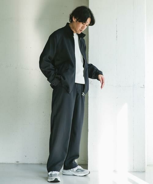 URBAN RESEARCH DOORS / アーバンリサーチ ドアーズ その他パンツ | 『吸水速乾』セオアルファワイドテーパードトラウザー | 詳細16