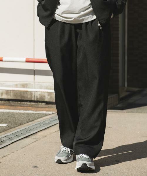 URBAN RESEARCH DOORS / アーバンリサーチ ドアーズ その他パンツ | 『吸水速乾』セオアルファワイドテーパードトラウザー | 詳細26