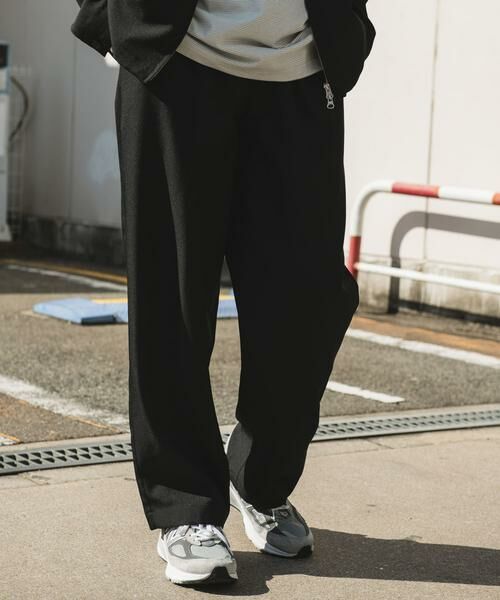 URBAN RESEARCH DOORS / アーバンリサーチ ドアーズ その他パンツ | 『吸水速乾』セオアルファワイドテーパードトラウザー | 詳細27