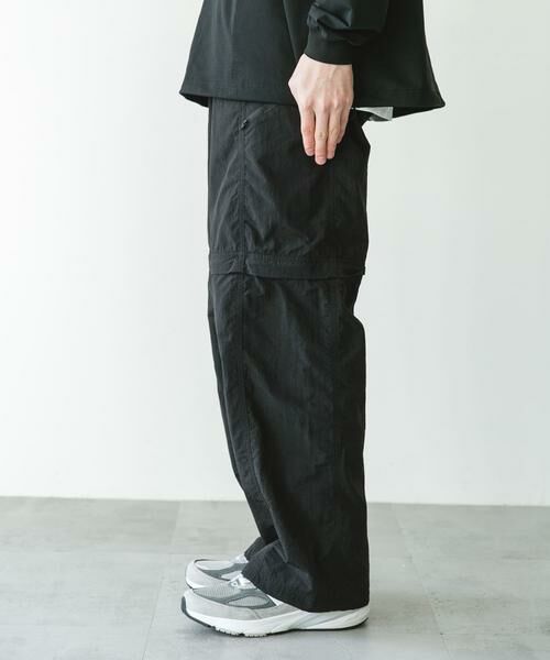 URBAN RESEARCH DOORS / アーバンリサーチ ドアーズ その他パンツ | ナイロンタッサー デタッチャブルパンツ | 詳細19