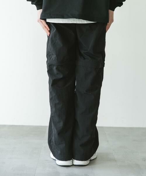 URBAN RESEARCH DOORS / アーバンリサーチ ドアーズ その他パンツ | ナイロンタッサー デタッチャブルパンツ | 詳細20