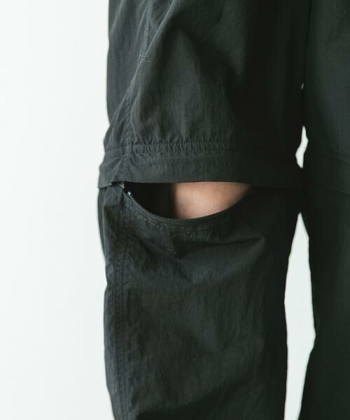 URBAN RESEARCH DOORS / アーバンリサーチ ドアーズ その他パンツ | ナイロンタッサー デタッチャブルパンツ | 詳細22