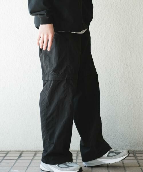 URBAN RESEARCH DOORS / アーバンリサーチ ドアーズ その他パンツ | ナイロンタッサー デタッチャブルパンツ | 詳細4