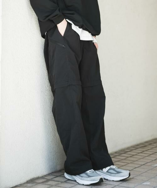 URBAN RESEARCH DOORS / アーバンリサーチ ドアーズ その他パンツ | ナイロンタッサー デタッチャブルパンツ | 詳細5
