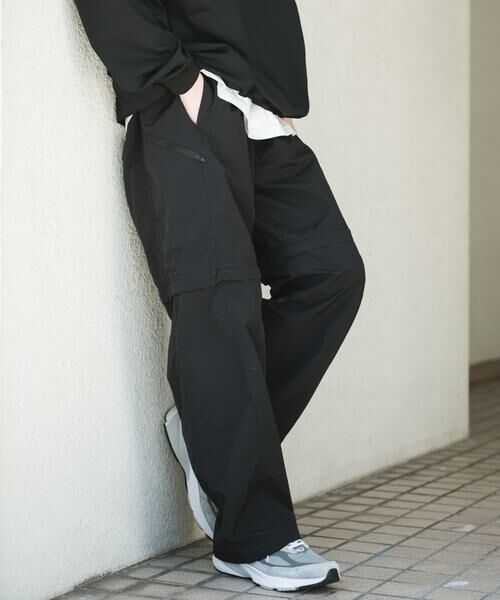 URBAN RESEARCH DOORS / アーバンリサーチ ドアーズ その他パンツ | ナイロンタッサー デタッチャブルパンツ | 詳細6