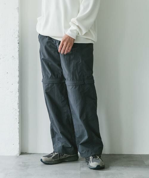 URBAN RESEARCH DOORS / アーバンリサーチ ドアーズ その他パンツ | ナイロンタッサー デタッチャブルパンツ | 詳細30