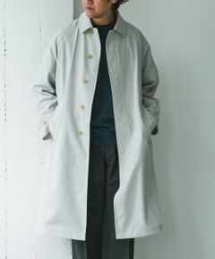 URBAN RESEARCH DOORS / アーバンリサーチ ドアーズ ステンカラーコート | 『吸水速乾/接触冷感/防シワ』UTILITY&EASY バルマカンコート