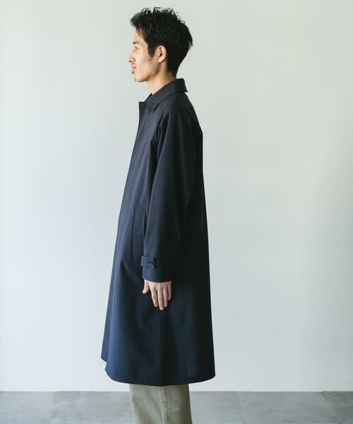 URBAN RESEARCH DOORS / アーバンリサーチ ドアーズ ステンカラーコート | 『吸水速乾/接触冷感/防シワ』UTILITY&EASY バルマカンコート | 詳細18