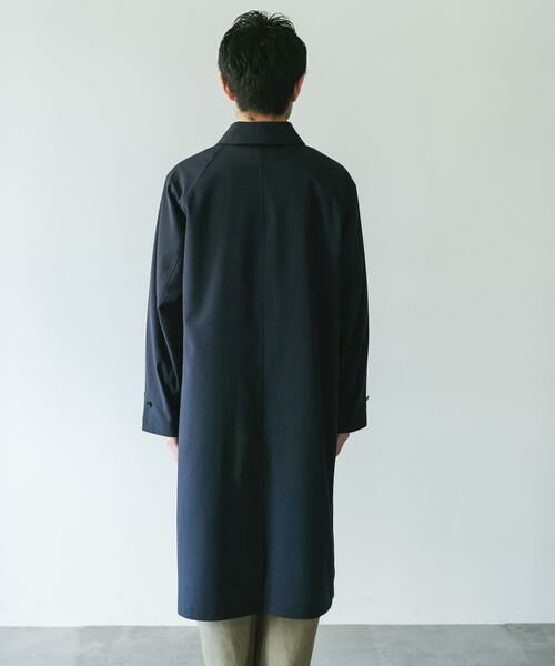 URBAN RESEARCH DOORS / アーバンリサーチ ドアーズ ステンカラーコート | 『吸水速乾/接触冷感/防シワ』UTILITY&EASY バルマカンコート | 詳細19