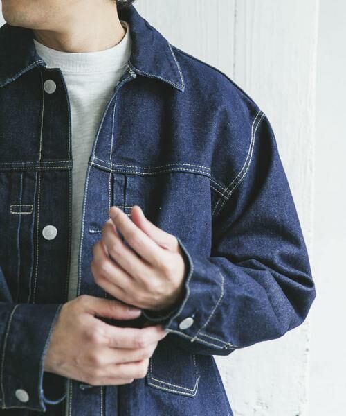 URBAN RESEARCH DOORS / アーバンリサーチ ドアーズ Gジャン・デニムジャケット | 13.3oz デニムジャケット | 詳細1